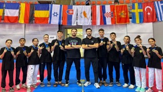 Aydınlı sporcular şampiyonluk kupasını Türkiyeye getirdi