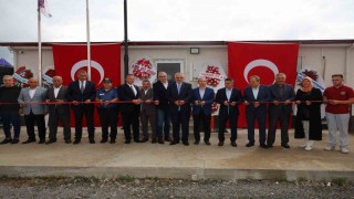 Bafrada kamyon ve tır garajı hizmete açıldı