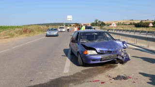 Bafrada trafik kazası: 4 yaralı