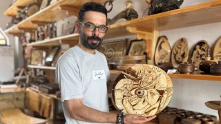 Bahçesarayın ceviz ağaçları sanat eserine dönüşüyor