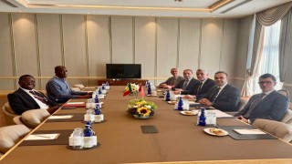 Bakan Bolat ve Bakan Kacır, Senegal Ticaret ve Sanayi Bakanı Diop ile bir araya geldi