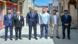 Bakan Ersoydan, Bozdağ Film Platolarına ziyaret