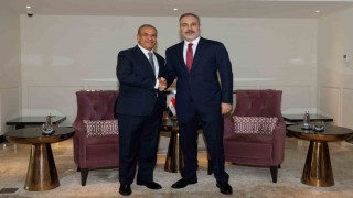 Bakan Fidan, Suudi Arabistanda Mısırlı mevkidaşı Abdellaty ile bir araya geldi