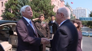 Bakan Güler, Japon mevkidaşı Nakatani ile bir araya geldi