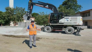 Bakanlıktan Terme Belediyesine 10 milyonluk ekskavatör desteği