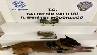 Balıkesirde 485 gram esrar ele geçirildi