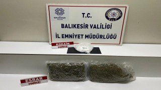 Balıkesirde uyuşturucu operasyonu: 1 tutuklama
