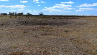 Ballıhoca Sulama Göleti kurudu