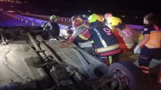 Bandırma-Susurluk Karayolunda trafik kazası: 1 kişi yaralandı