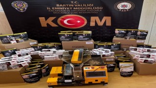 Bartında tütün ve makaron operasyonu