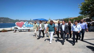 Başkan Aras Marmariste vatandaşlarla bir araya geldi