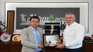 Başkan Erkan Aydın dağ yöresine çıkartma yaptı