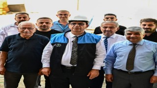 Başkan Geçit, Yeşil Yaşam Evleri inşaatını inceledi