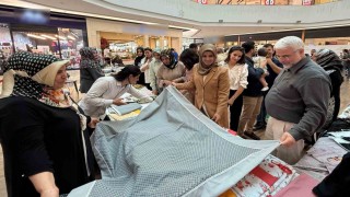 Başkan Kablan, ADEM ürünleri sergisini ziyaret etti