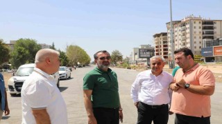 Başkan Şerifoğulları, Hazardağlı Kavşağında incelemelerde bulundu