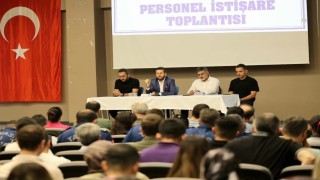 Başkan Tatık, Tavasa daha kaliteli hizmet için personeliyle bir araya geldi