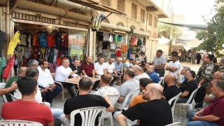 Başkan Yapar, Uzun Çarşı esnafıyla bir araya geldi