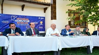 Başkanlar Malatyanın geleceğini Özalperde vatandaşlarla paylaştı