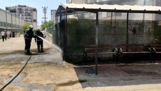 Batmanda jeneratör yangını