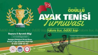 Battalgazi Belediyesinden 30 Ağustosa özel ayak tenisi turnuvası