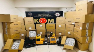 Bayburtta kaçak tütün operasyonu