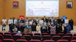 Bayburtta Yaz Kuran Kursları kapanış programı düzenlendi