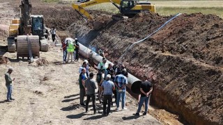 Bayburttaki gölet ve baraj inşaatları incelendi