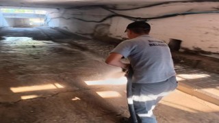 Bayırköyden alt geçit temizlendi