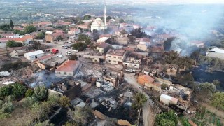 Bayramiç yangınında evleri yanan vatandaşlar yaşadıklarını gözyaşlarıyla anlattılar