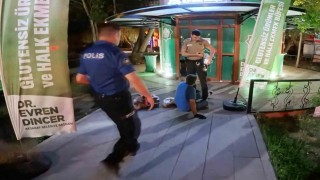 Belediye büfesini soyan hırsız suçüstü yakalandı