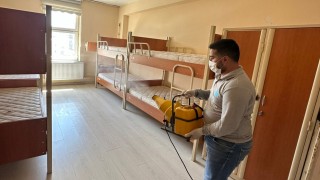 Belediyeden okullarda ilaçlama ve dezenfeksiyon