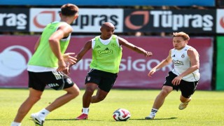Beşiktaş, St. Patrick maçı hazırlıklarına devam etti