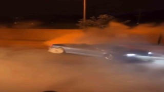 Beykozda drift yapan sürücüye 57 bin lira ceza