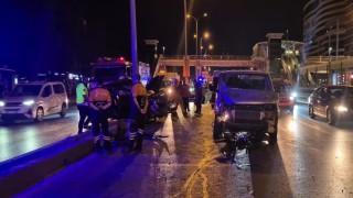 Beylikdüzünde makas atan sürücü kazaya neden oldu: 1 yaralı