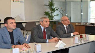 Beypazarı Kaymakamı Coşkundan OSTİM Organize Sanayi Bölgesine ziyaret