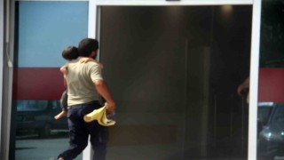 Beyşehirde damdan düşen çocuk yaralandı