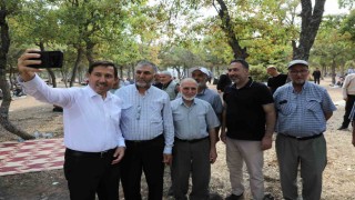 Beyşehirde Karataylı emekliler piknikte buluştu