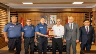 Bilecik emniyetinde veda töreni