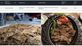 Bilecike özgü fırın kebabı tescillendi