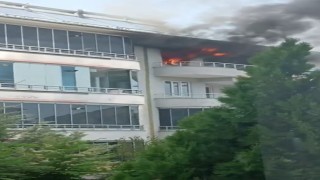Bingölde apartman yangını