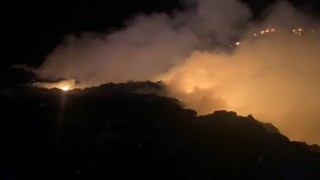 Bingölde çöplük alanda çıkan yangın söndürüldü