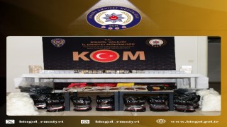 Bingölde gümrük kaçağı tütün ve mamülleri ele geçirildi