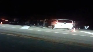 Bingölde hafif ticari araç ata çarptı: 1 ölü, 1 yaralı