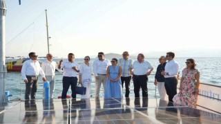 Bodrumda Yüzer Deniz Suyu Arıtma Platformu tanıtıldı