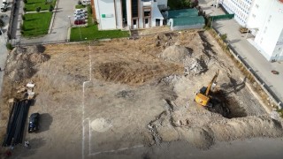 Boluda 200 kişilik spor salonu için ilk kazma vuruldu