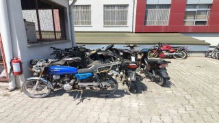 Bolvadinde motosiklet denetimleri sürüyor