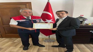 Bozdoğan İlçe Tarım Müdürüne Üstün Başarı Belgesi