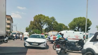 Bozdoğanda bir günde 2 motosiklet kazası