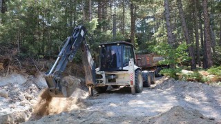 Bozdoğanda yayla yollarında çalışma başlatıldı