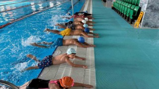 Bozdoğanda yüzme bilmeyen kalmıyor